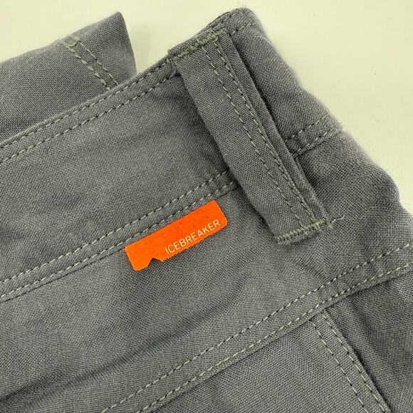 Icebreaker Destiny Skirt Size 28 / 6 Merino Wool Cotton Blend Gray NWT Mini Grey - Picture 4 of 16